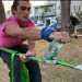 ...dandole tensione con il cricchetto